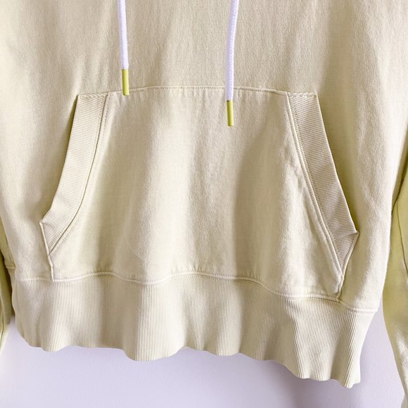 Athleta Pale Yellow Pullover Hoodie - Picture 3 of 8